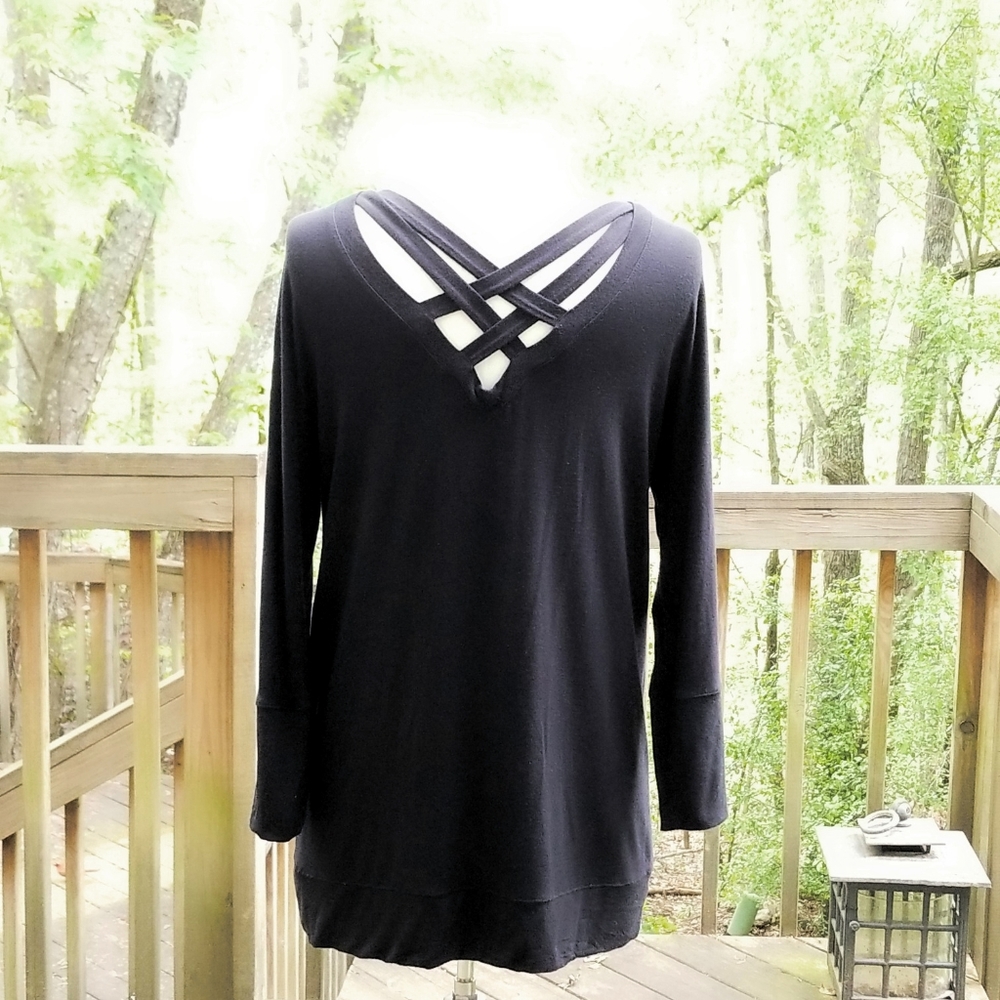 NWOT Soma Black Blouse Size  Xsmall